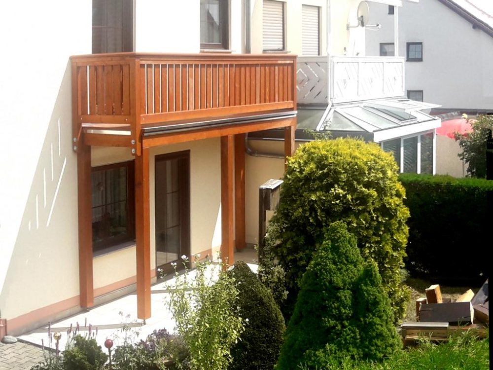 Einstöckiger Balkon