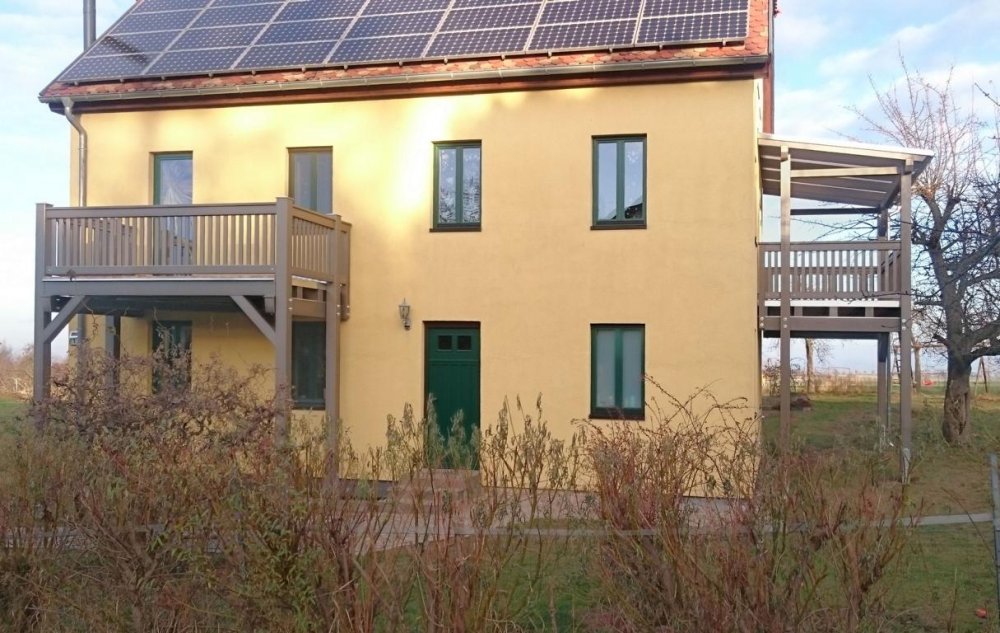 Einstöckiger Balkon