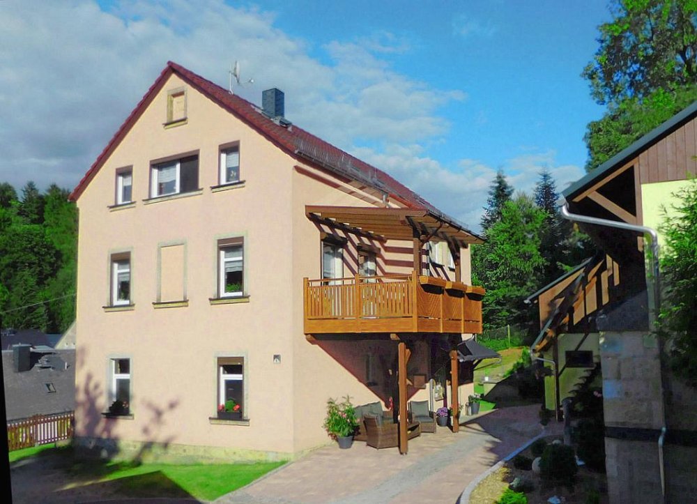Einstöckiger Balkon