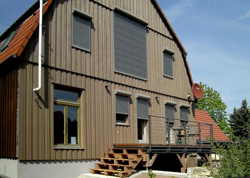 Einstöckiger Balkon