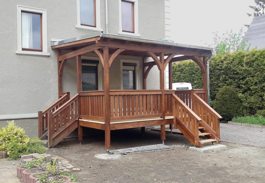 Einstöckiger Balkon