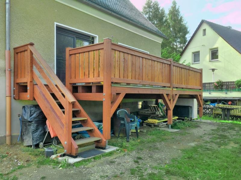 Einstöckiger Balkon