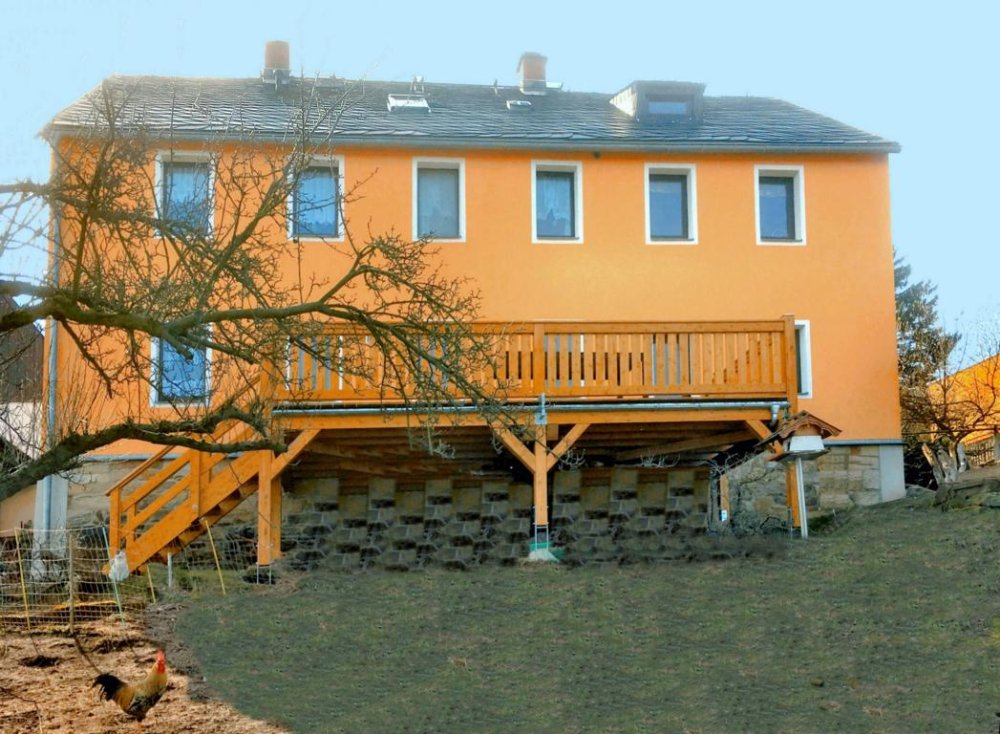 Einstöckiger Balkon