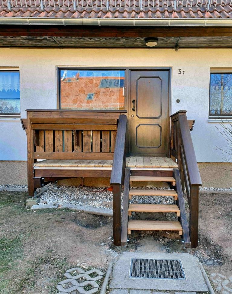 Einstöckiger Balkon