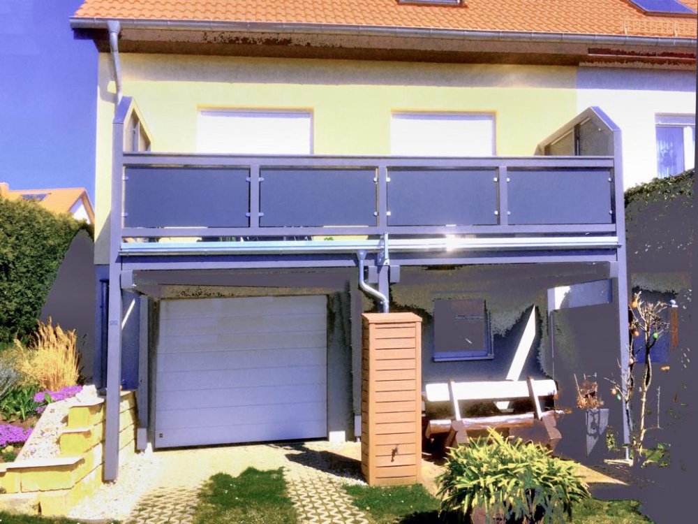 Einstöckiger Balkon