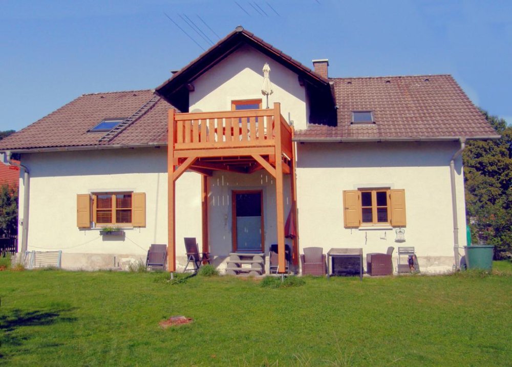 Einstöckiger Balkon