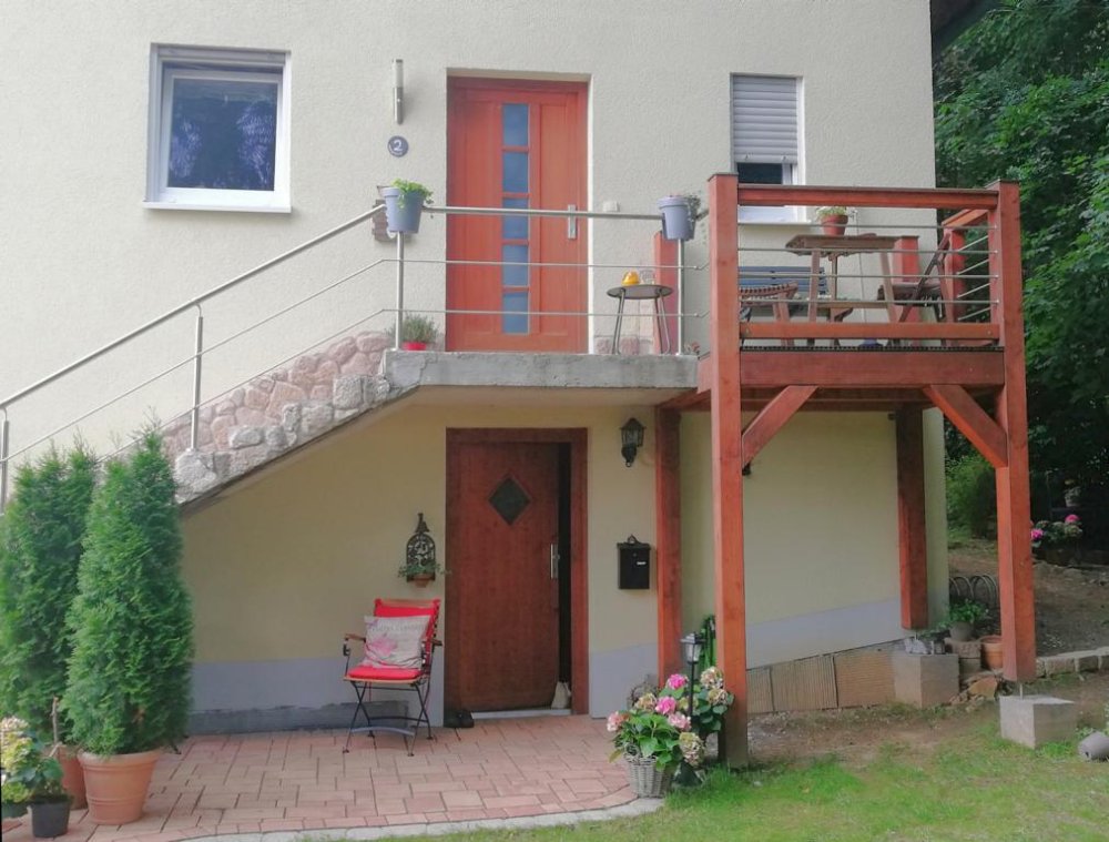 Einstöckiger Balkon