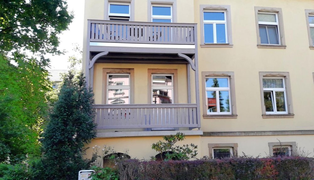 einstöckiger Balkon