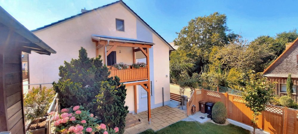 einstöckiger Balkon