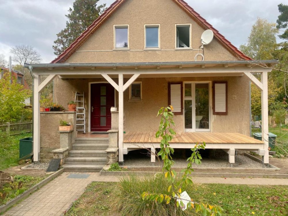 einstöckiger Balkon