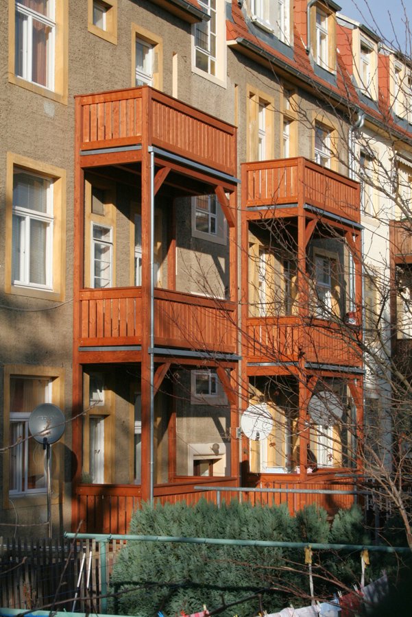 Mehrstöckiger Balkon