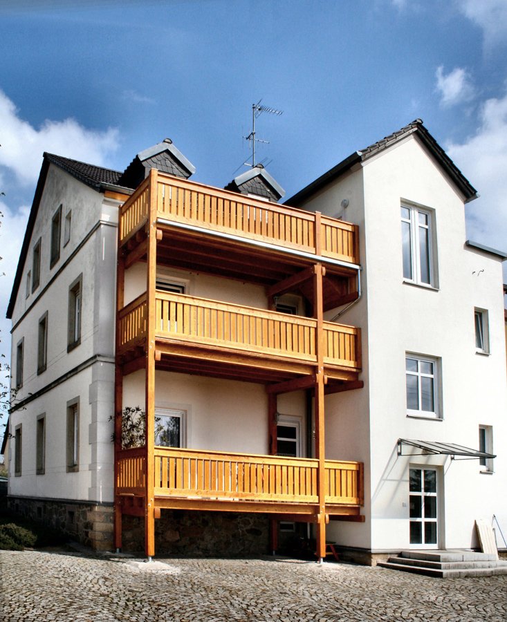 Mehrstöckiger Balkon