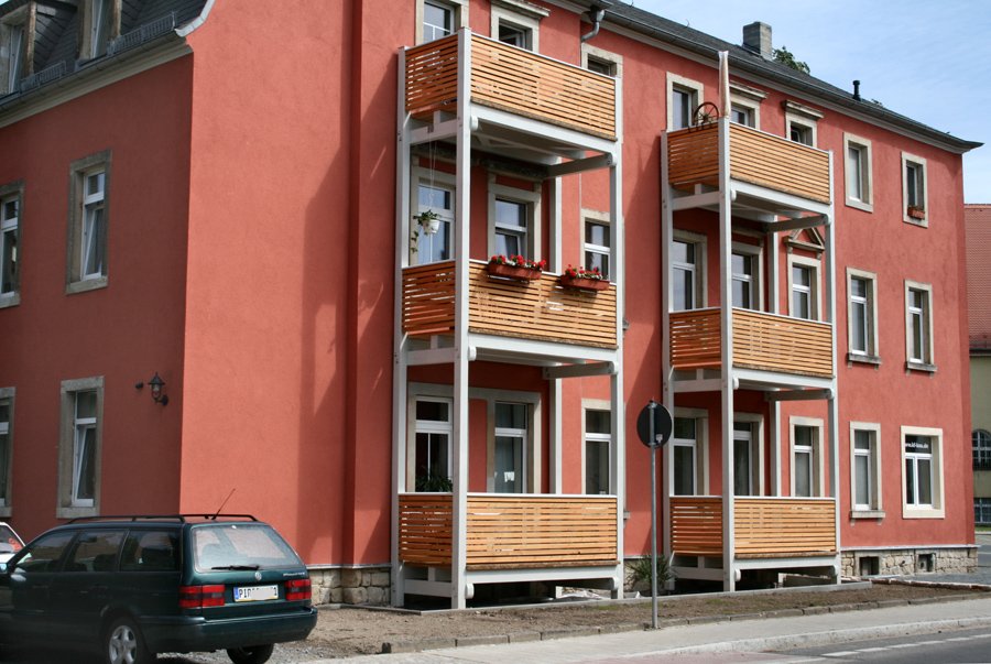 Mehrstöckiger Balkon