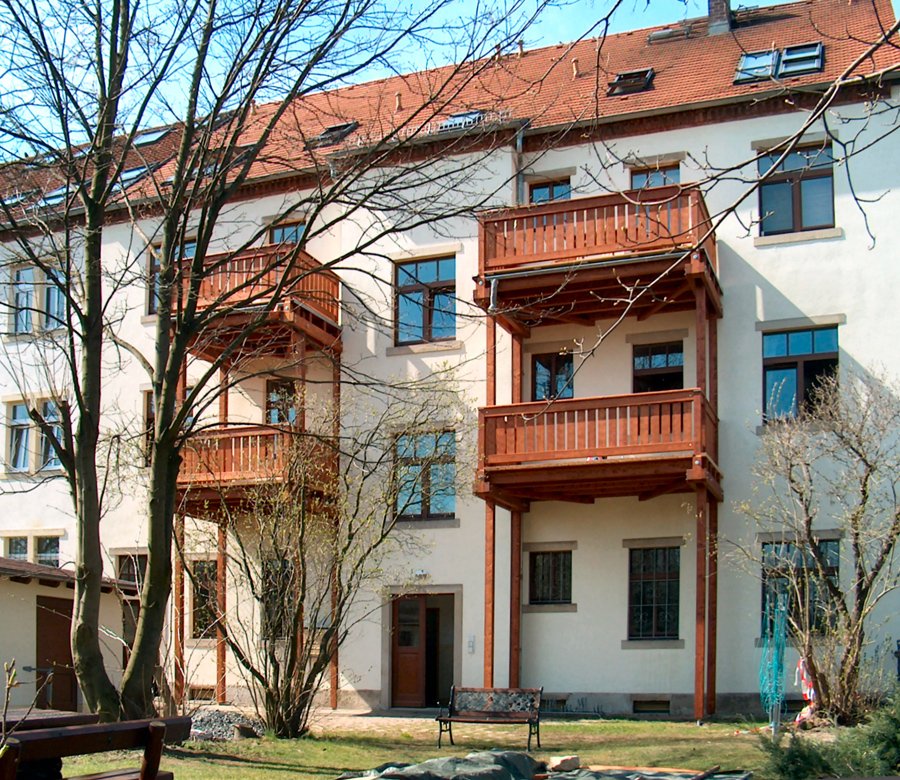 Mehrstöckiger Balkon