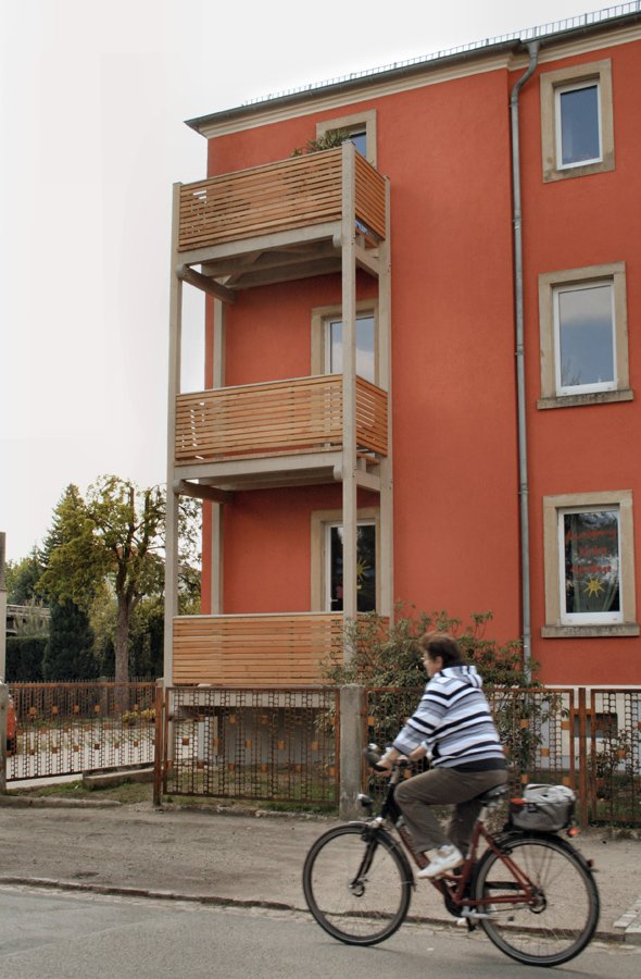 Mehrstöckiger Balkon