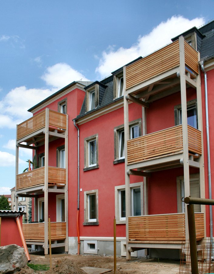 Mehrstöckiger Balkon
