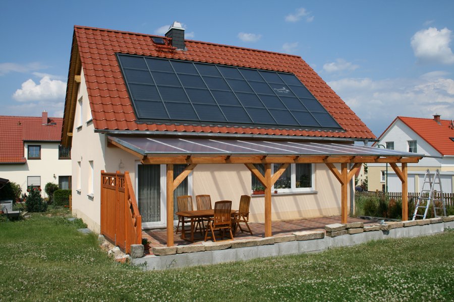 Überdachung