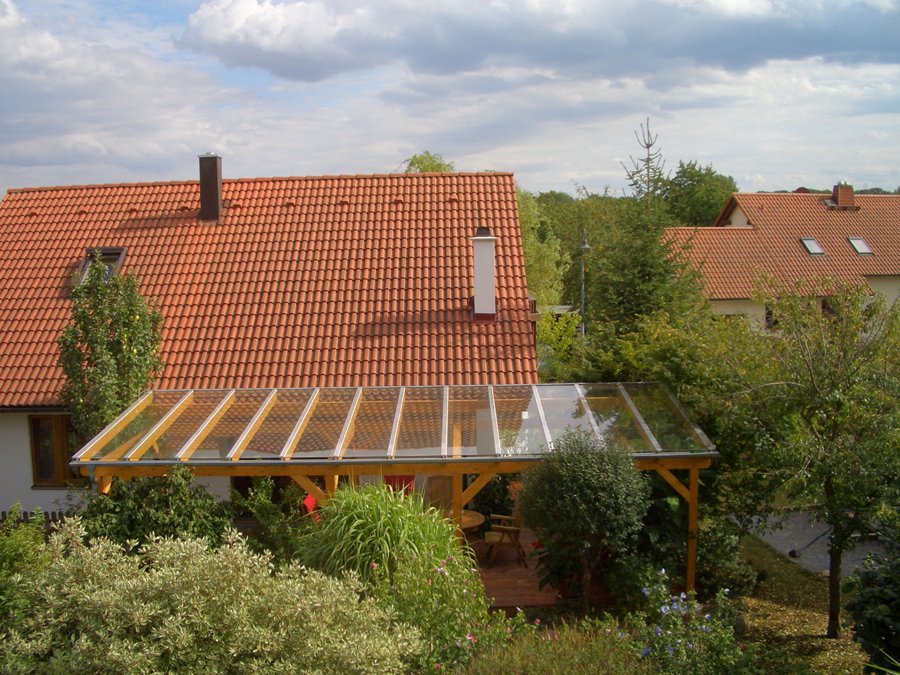 Überdachung